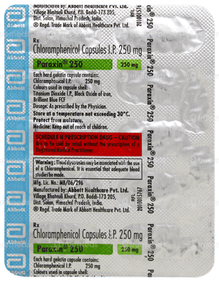 Paraxin 250 Capsule 10